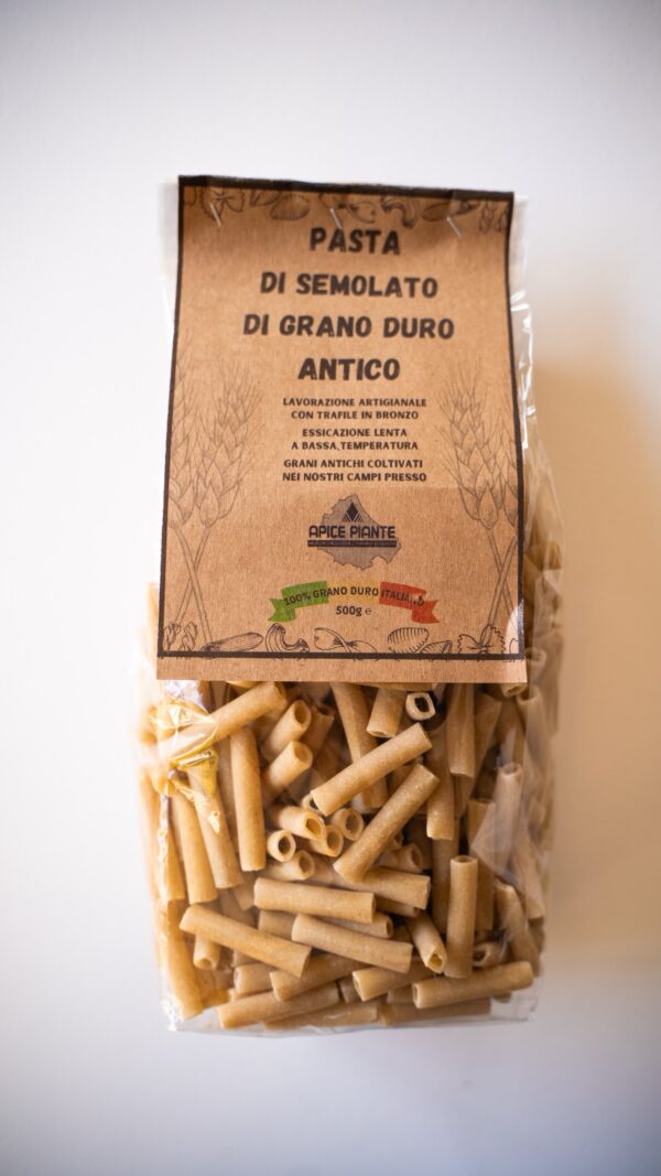 Pasta di semolato di grano duro Antico
Formato “Sedani”